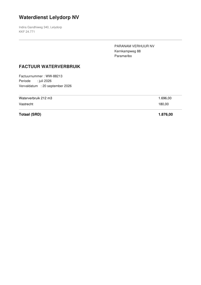 het document