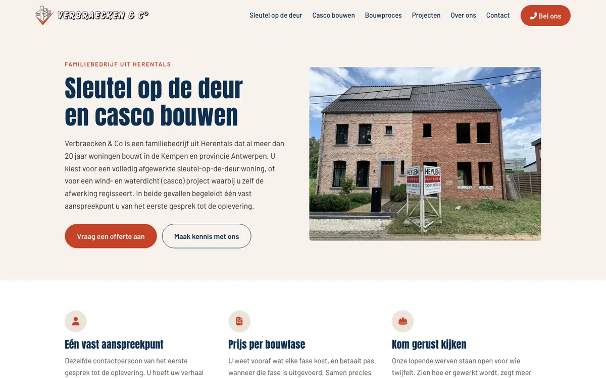 Homepage van Verbraecken & Co (verbraecken-en-co.be)